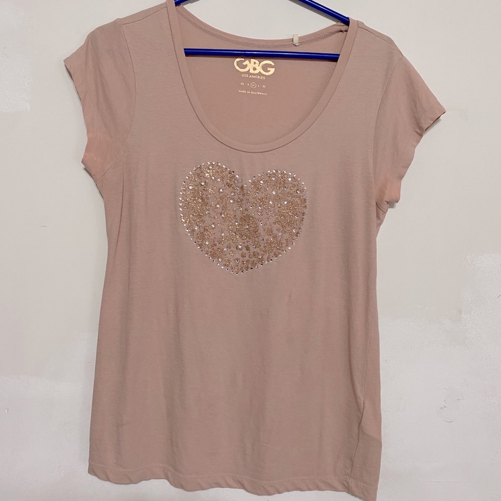 Guess by guess Blush Pink Tee